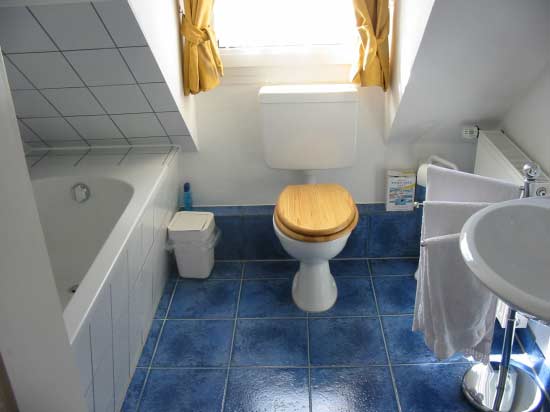 Schlafzimmer der Ferienwohnung